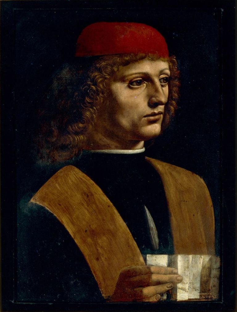 Leonardo da Vinci, Ritratto di musico © Veneranda Biblioteca Ambrosiana