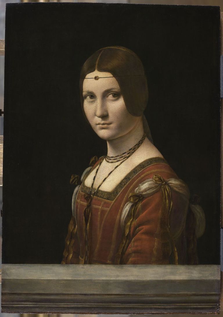 Leonardo da Vinci, Ritratto di una dama della corte di Milano, detta a torto La Belle Ferronnière © RMN-Grand Palais (Musée du Louvre - Michel Urtado)