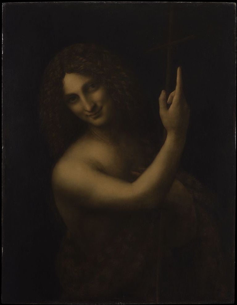 Leonardo da Vinci, San Giovanni Battista © RMN-Grand Palais (Musée du Louvre - Michel Urtado)