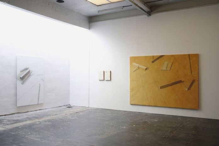 Linda Carrara. Mental things. Exhibition view at Croxhapox, Gent 2015