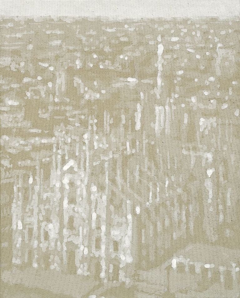 Luca Pancrazzi, Fuori Registro (Duomo2), 2019, acrilico su tela, cm 50x40