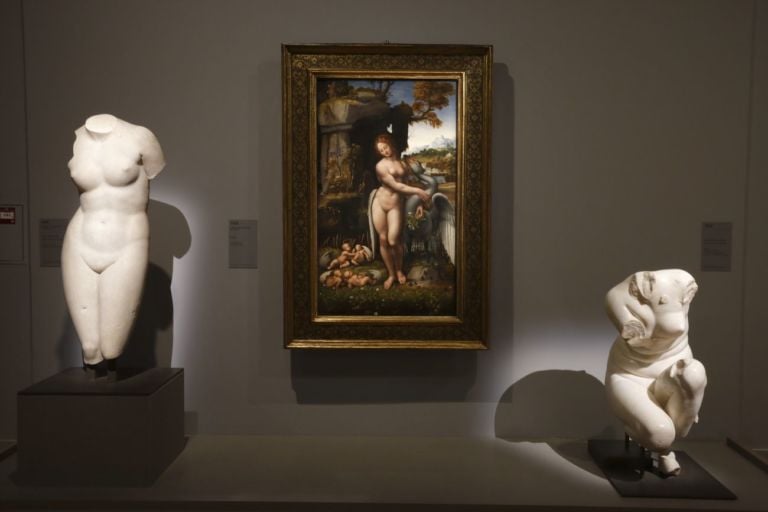 Léonard de Vinci. Exhibition view at Musée du Louvre, Parigi 2019 © Musée du Louvre Antoine Mongodin