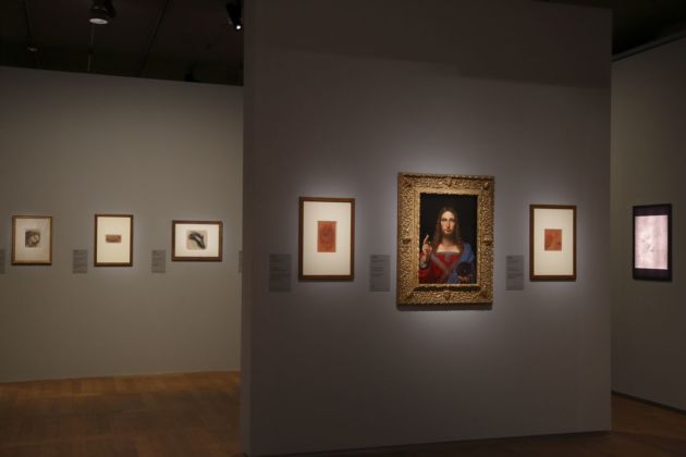 Léonard de Vinci. Exhibition view at Musée du Louvre, Parigi 2019 © Musée du Louvre Antoine Mongodin