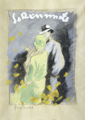 Marcello Dudovich, La Rinascente. Novità di stagione, autunno inverno 1928. Collezione privata