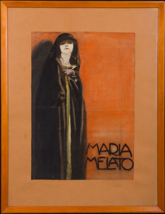 Marcello Dudovich, Maria Melato, 1910. Collezione privata, Schio