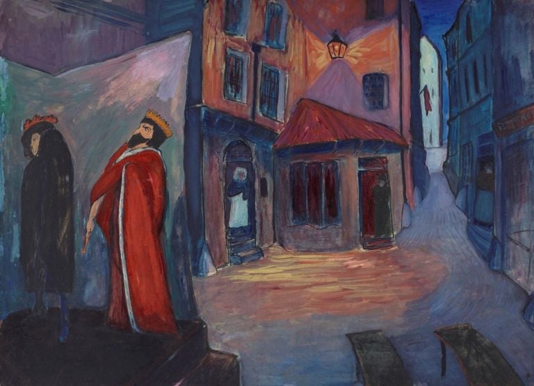 Marianne von Werefkin, Di notte, 1910. Lenbachhaus Munich. Photo Lenbachhaus