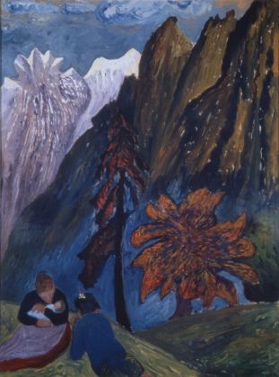 Marianne von Werefkin, Idillio d’autunno, ca. 1910. Fondazione Marianne Werefkin, Museo Comunale d’Arte Moderna, Ascona