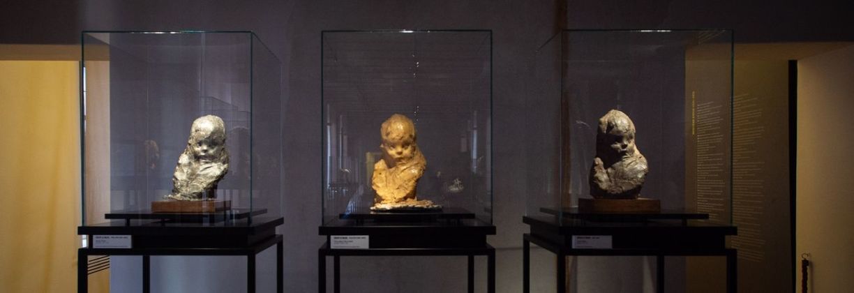 Medardo Rosso. Exhibition view at Museo Nazionale Romano, Palazzo Altemps, Roma 2019