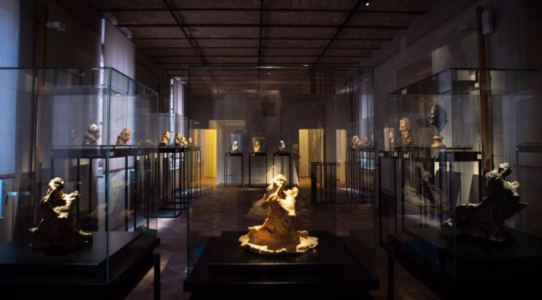 Medardo Rosso. Exhibition view at Museo Nazionale Romano, Palazzo Altemps, Roma 2019