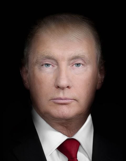 Nancy Burson TRUMP/PUTIN COMPOSITE  2018 