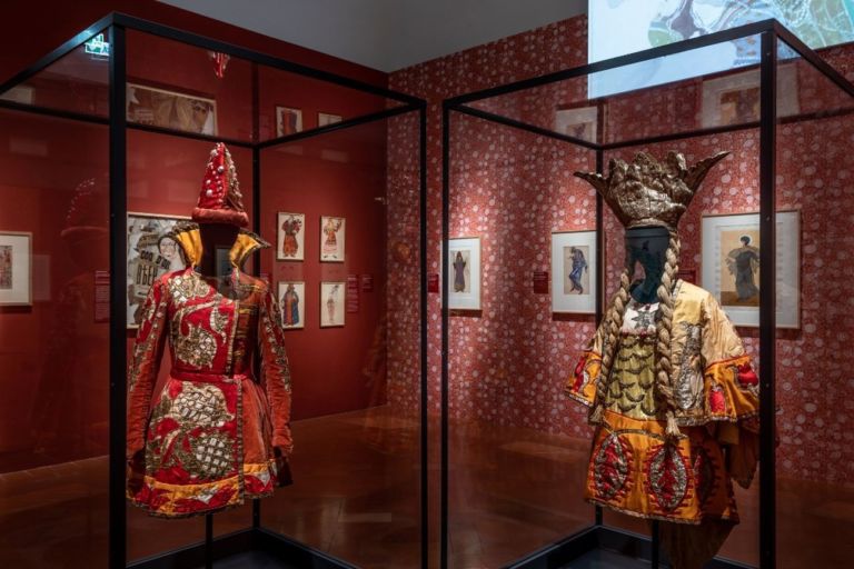 Natalia Goncharova. Una donna e le avanguardie, tra Gauguin, Matisse e Picasso. Installation view at Palazzo Strozzi, Firenze 2019. Photo Alessandro Moggi