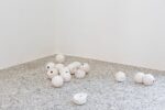 Nina Canell, Pneus, installation view at Progetto, Lecce 2019