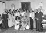 Peggy Guggenheim al Gritti Palace in occasione della festa per il suo 80esimo compleanno, Venezia, 26 agosto 1978 © Gianfranco Tagliapietra Interpress Photo