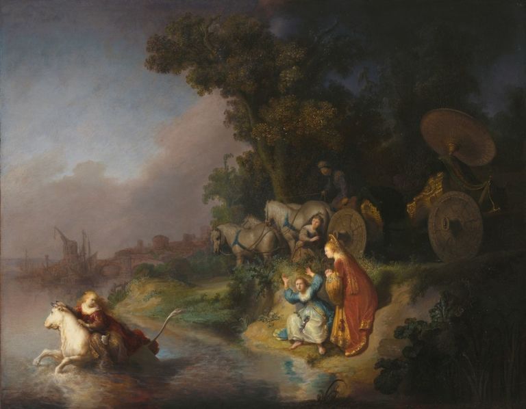 Rembrandt, Ratto d’Europa, 1632. Los Angeles, J. Paul Getty Museum