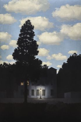 René Magritte, L’Empire des lumières, 1953 54. Collezione Peggy Guggenheim, Venezia © René Magritte, by SIAE 2019
