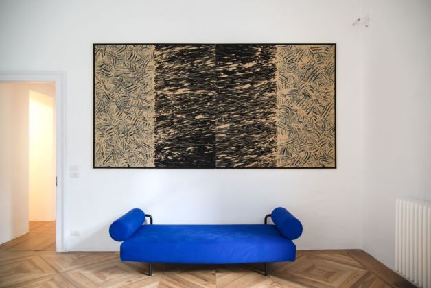 Richard Long, Untitled, 2019. Photo Archivio fotografico Tucci Russo. Courtesy l’artista e Tucci Russo Studio per l’Arte Contemporanea