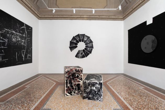 Salvatore Falci. Conwith. Installation view at Galleria Casoli De Luca, Roma 2019. Photo Daniele Molajoli