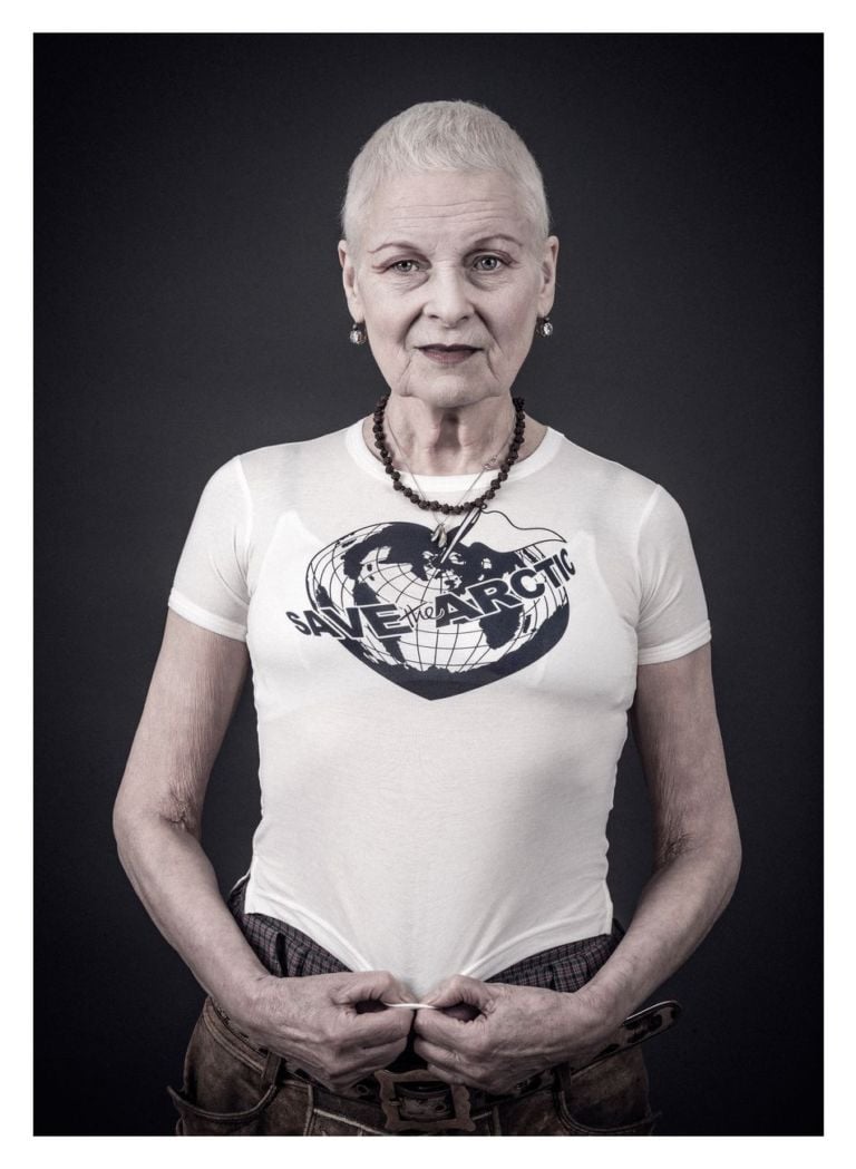 Save the Arctic T-shirt. Courtesy Vivienne Westwood Archive