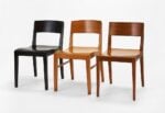 Stiftung Bauhaus Dessau Chair ti 201 in maple, beech and cherry wood, (c) Martin Decker, photo credit Esther Hoyer