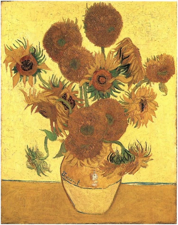 Sunflowers by van Gogh