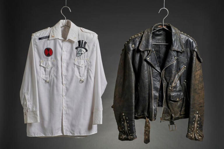 White shirt and leather jacket worn by The Clash - © The Clash