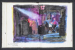 Ray Lowry Sketch Book from Clash Tour. © Samuel Lowry