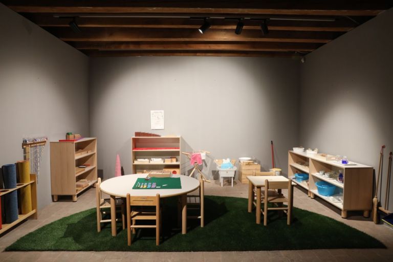 Toccare la bellezza. Maria Montessori Bruno Munari. Exhibition view at Mole Vanvitelliana, Ancora 2019