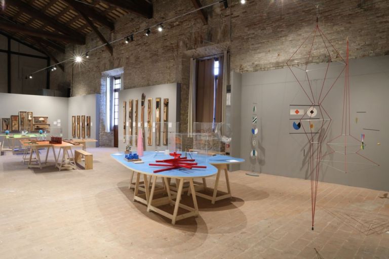 Toccare la bellezza. Maria Montessori Bruno Munari. Exhibition view at Mole Vanvitelliana, Ancora 2019