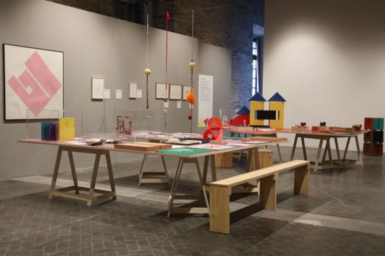 Toccare la bellezza. Maria Montessori Bruno Munari. Exhibition view at Mole Vanvitelliana, Ancora 2019