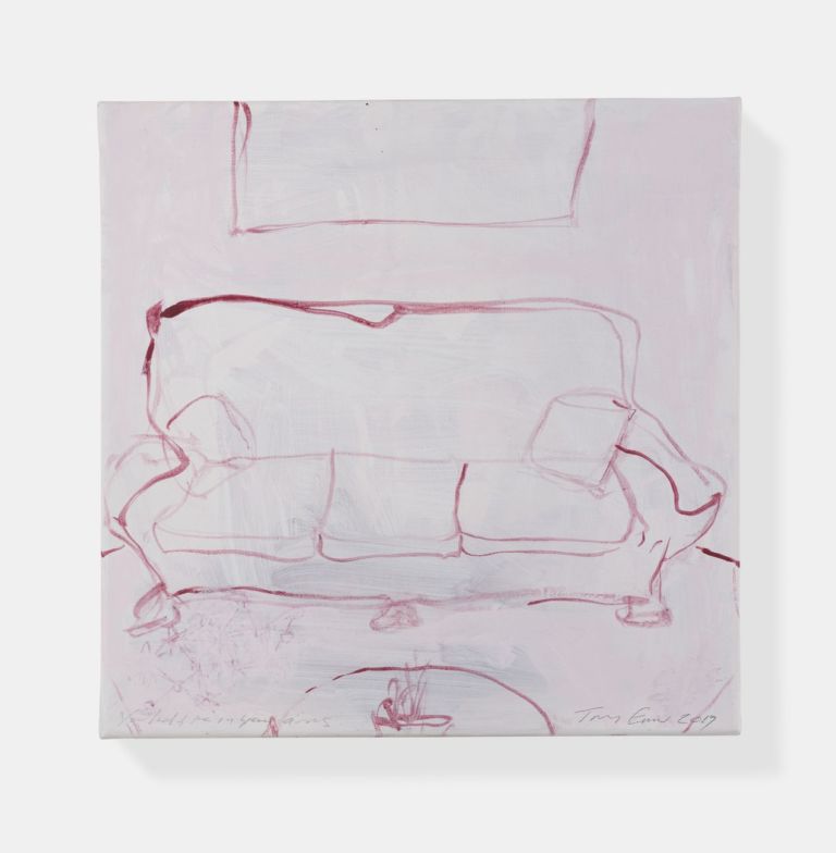 Tracey Emin, You held me in your arms, 2019. Courtesy of Galleria Lorcan O'Neill