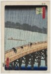 Utagawa Hiroshige, Ôhashi Atake no yûdachi, dalla serie Meisho Edo hyakkei, 1857. Museum of Fine Arts, Boston. Photo © Museum of Fine Arts, Boston