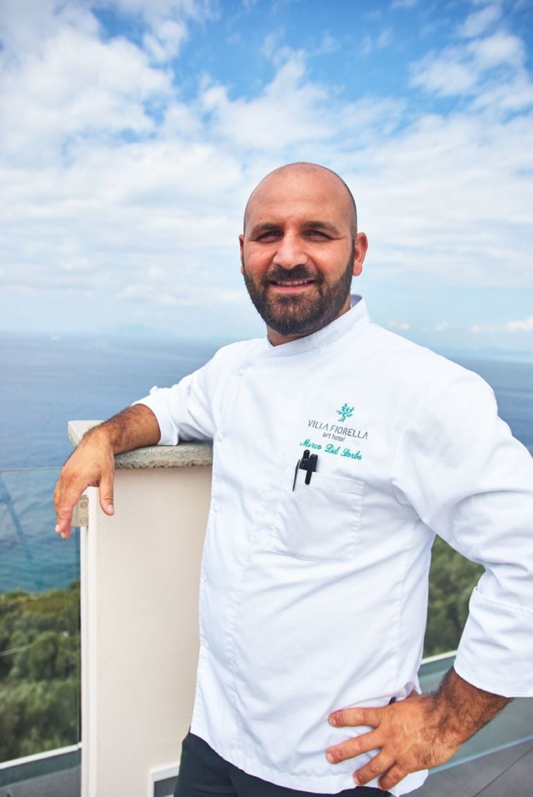 Villa Fiorella, Massa Lubrense. Chef Marco Del Sorbo