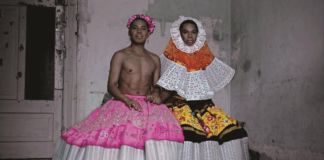 What a Genderful World. Tropenmuseum, 2019. Muxe, 3e gender Mexico. Photo credit Mario Patiño Sanchez. Lukas Avendaño, Muxhe Model