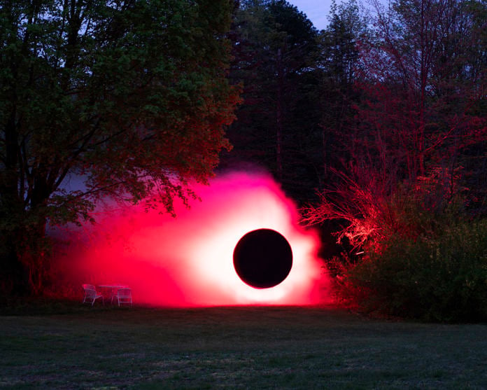 Olaf Breuning, Black Hole in my Garden, 2019, Photography, 122 x 155 cm, Olaf Breuning courtesy Metronom. METRONOM