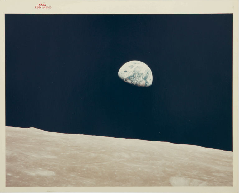 Apollo 8, Earthrise Courtesy Sotheby's
