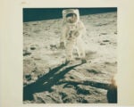 Apollo, Buzz Aldrin at Tranquility Base Courtesy Sotheby's