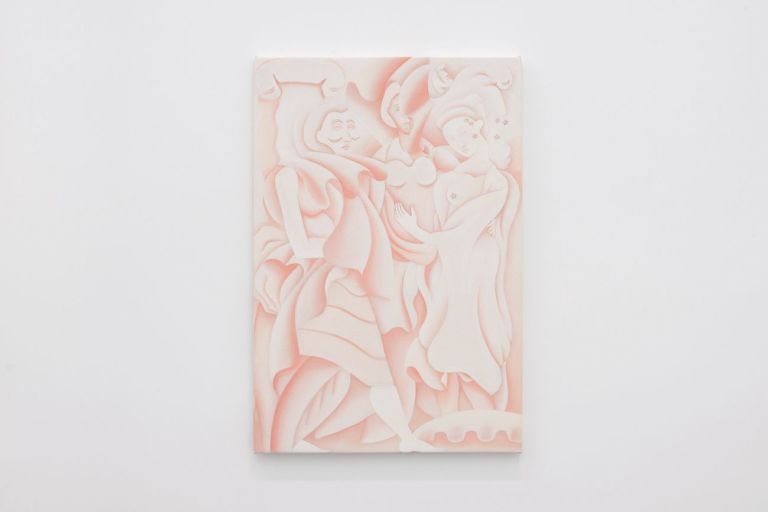 Viola Leddi, Untitled, 2018, oil on canvas, 43,5 x 64,5 x 2 cm. Courtesy ADA project, Roma