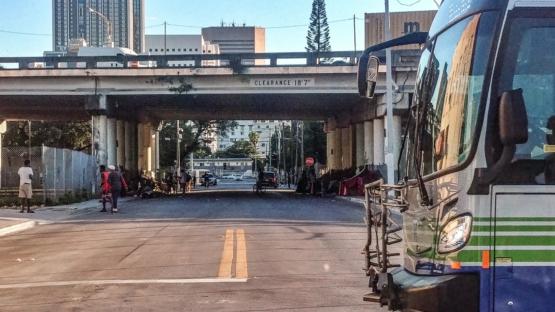 Un angolo di strada dietro l’angolo dalla fiera NADA. Photo: Maurita Cardone