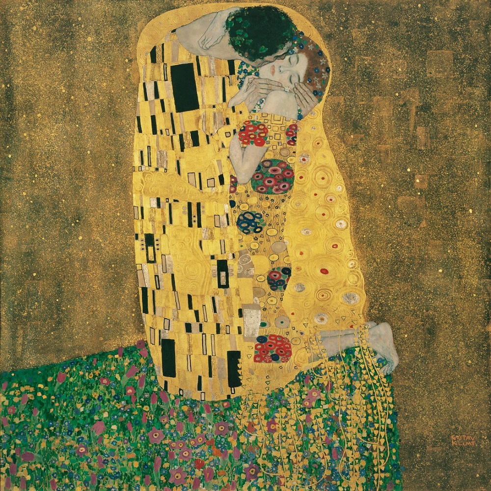 Gustav Klimt, Il bacio