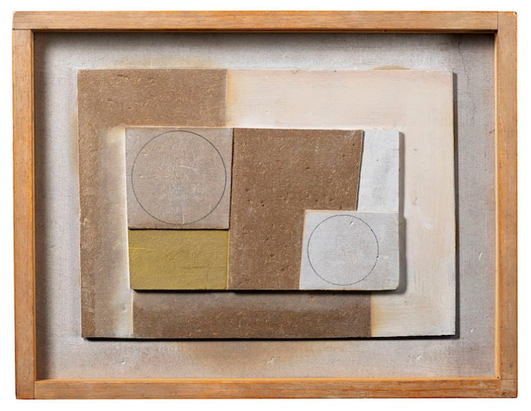 Ben Nicholson, March 60 (cub), 1960 € 200.000