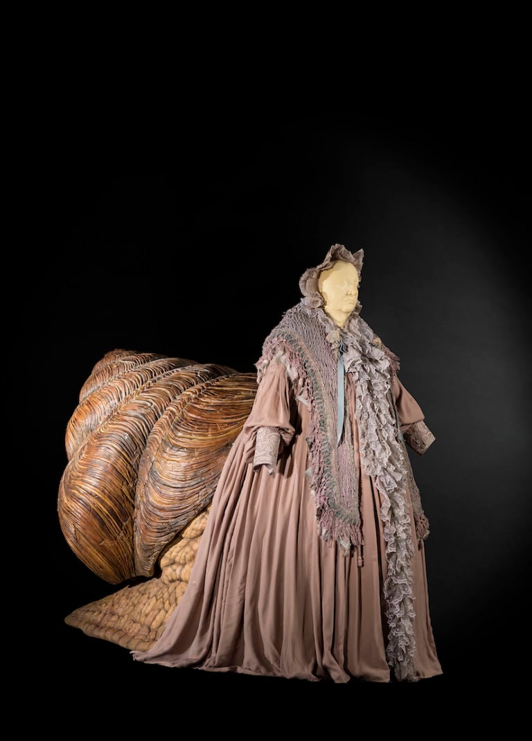 Costume Lumaca Costumista: Massimo Cantini Parrini, 2019. Sartoria Tirelli. Interprete: Maria Pia Timo. Foto Leonardo Salvini