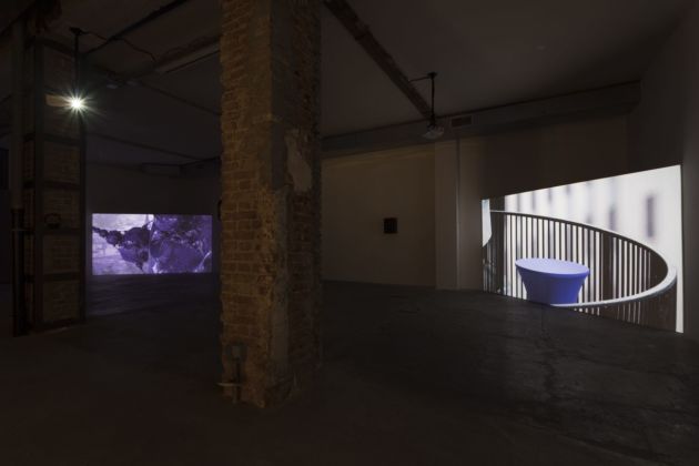 Andrew Norman Wilson. Lavender Town Syndrome. Exhibition view at Ordet, Milano 2019. Courtesy the artist & Ordet. Photo Nicola Gnesi