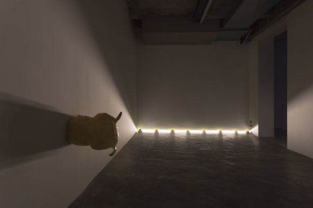 Andrew Norman Wilson, Pikachu, 2019. Installation view of “Lavender Town Syndrome” at Ordet, Milano 2019. Courtesy the artist & Ordet. Photo Nicola Gnesi
