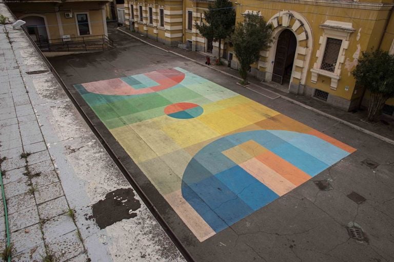 Alberonero, Basketball Court, 2015. Photo Angelo Jaroszuk Bogasz