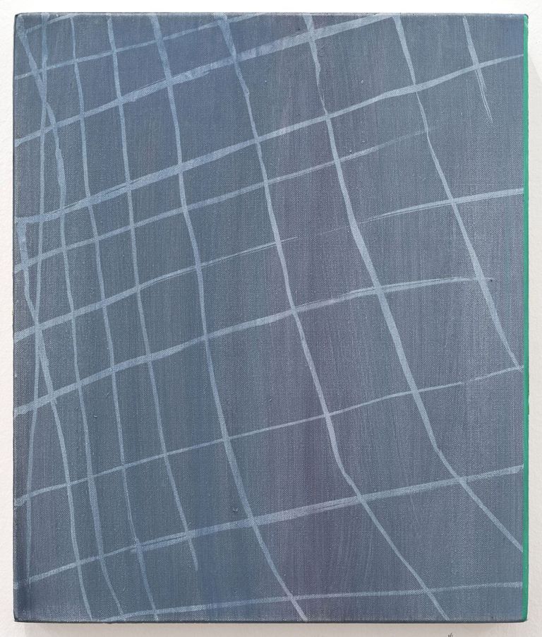 Alessandro Sarra, Senza titolo, 2016, olio su tela, cm 38x32