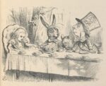 Alice at the Mad Hatter's Tea Party, Illustration for Alice's Adventures in Wonderland by John Tenniel, 1865 (c) Victoria and Albert Museum, London