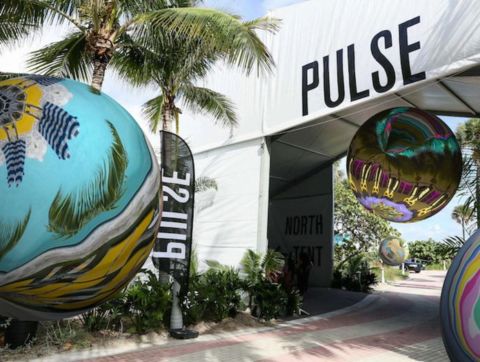 Anne Spalter's PULSE Miami Beach 2016 PROJECTS Special Commission, Miami Marbles