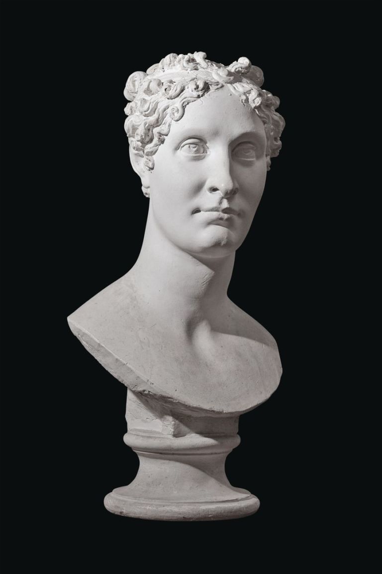 Antonio Canova, Ritratto di Elisa Baciocchi Bonaparte, 1812, gesso, 42 x 28 x 28 cm. Possagno, Museo e Gipsoteca Antonio Canova