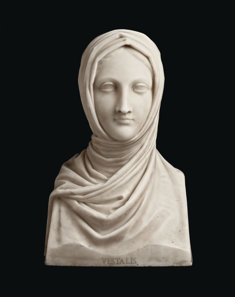 Antonio Canova, Vestale, 1821-22, marmo, 49,8 x 31,9 x 24,1 cm. Los Angeles, The J. Paul Getty Museum