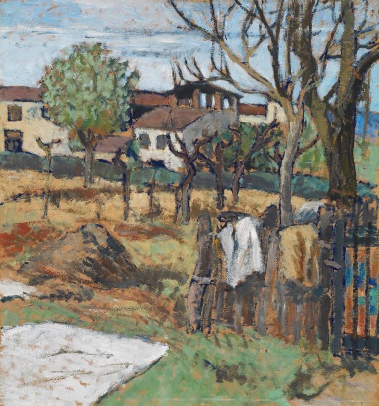 Ardengo Soffici, Le fornaci del Poggio a Caiano, 1908. Pistoia, Collezione privata